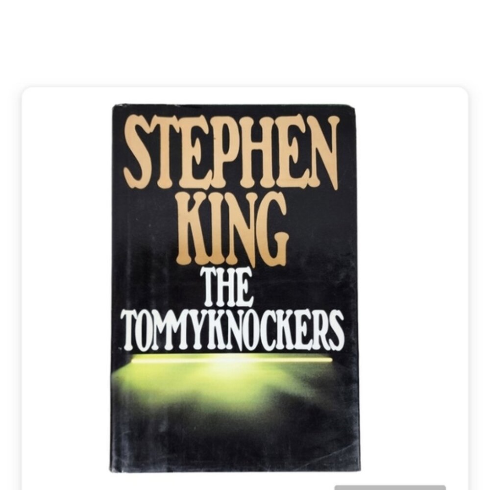 Vintage 1987 Stephen King The Tommyknockers Hardcover Dust Jacket